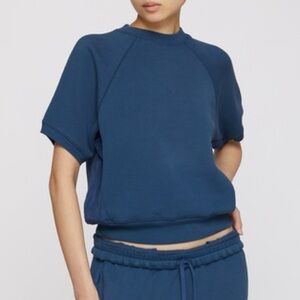 Skims French Terry Raglan Top Size XL